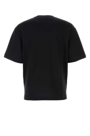 OFF WHITE Classic Black Cotton T-Shirt for Men