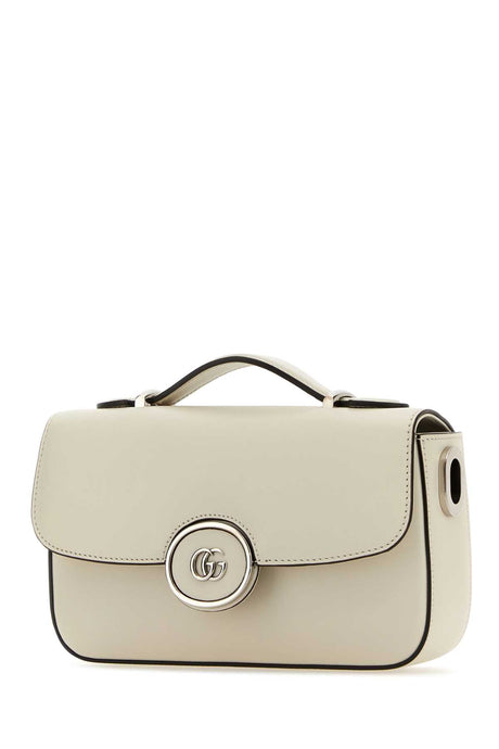 GUCCI Ivory Leather Mini Handbag