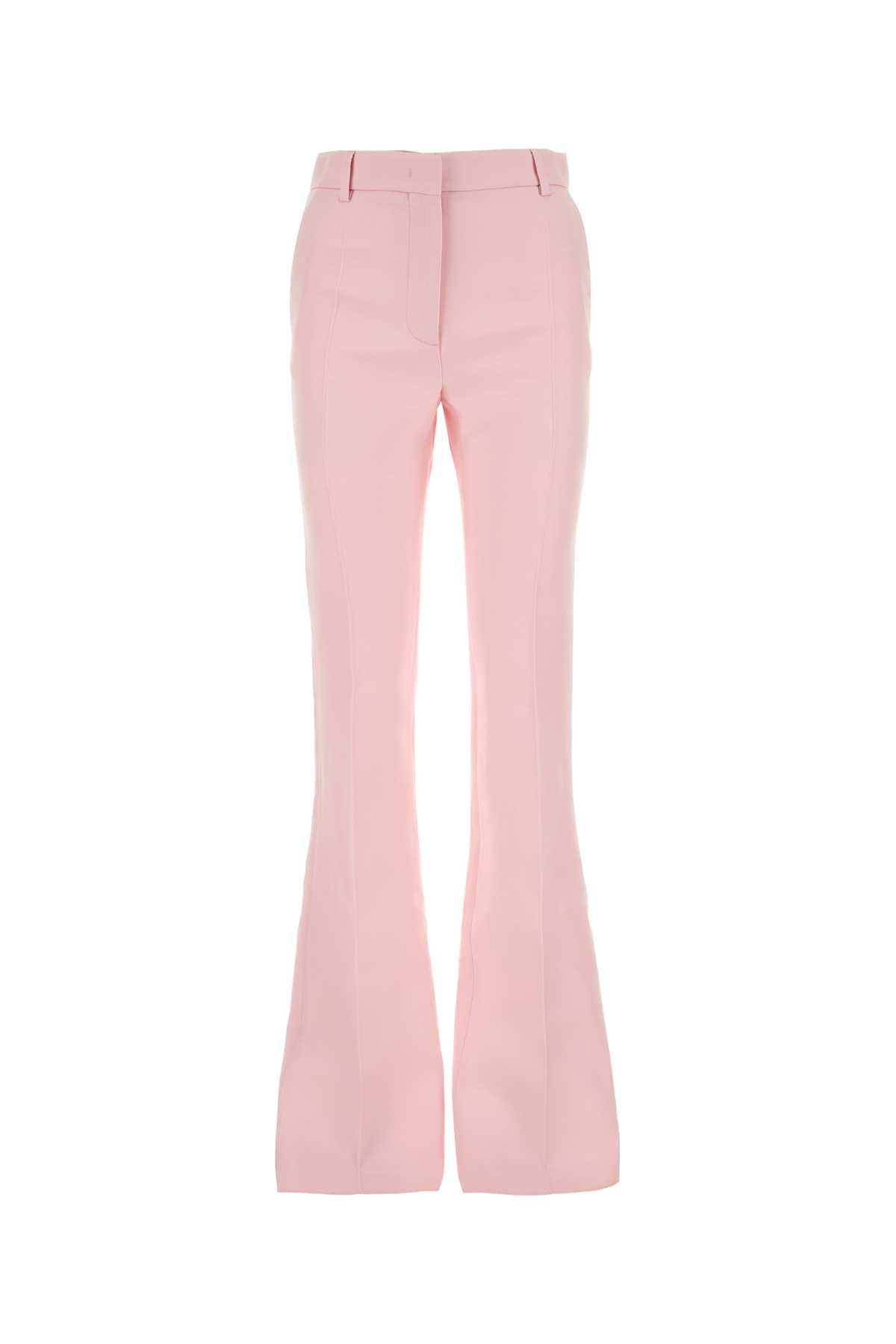 VALENTINO GARAVANI Pastel Pink Crepe Pants