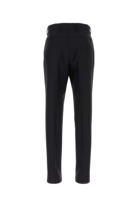 PRADA Midnight Blue Wool Blend Pants for Men