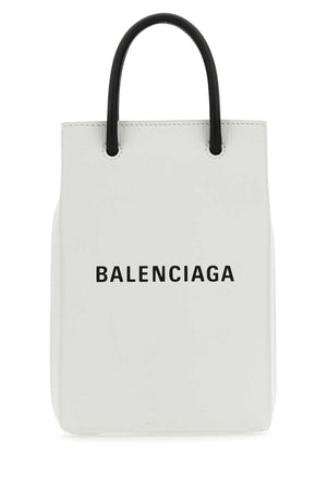 BALENCIAGA Women's Mini Leather Phone Case