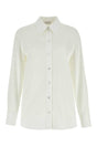 ALEXANDER MCQUEEN Classic White Poplin Shirt