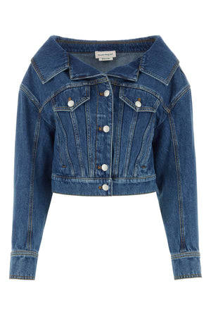 ALEXANDER MCQUEEN Denim Jacket for Women - 2023 Collection