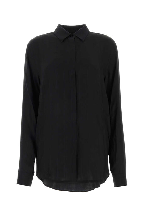 SAINT LAURENT Silk Button-Up Shirt for Women