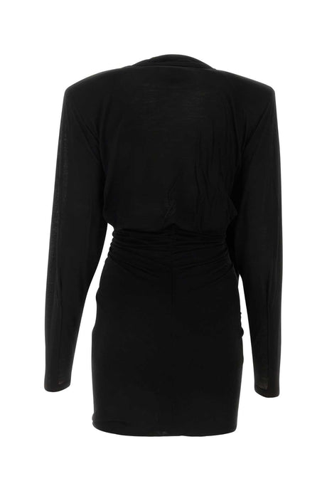 SAINT LAURENT Chic Wool Mini Dress for Women