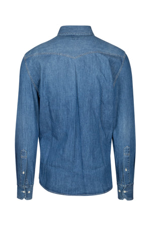 BRUNELLO CUCINELLI Classic Men’s Denim Shirt