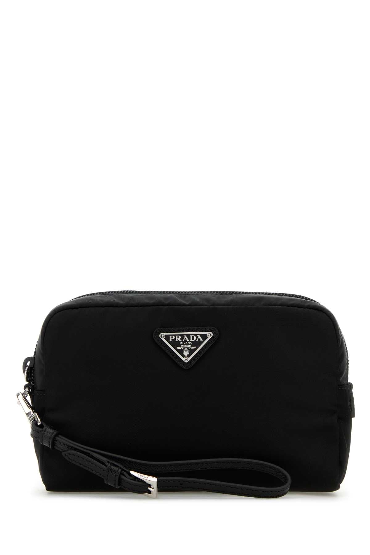 PRADA Nylon Mini Beauty Case - Sleek and Stylish Essentials