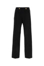 VERSACE Classic Black Cotton Pants for Men