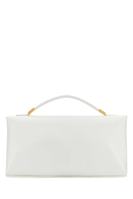 MARNI Mini White Leather Prisma Handbag