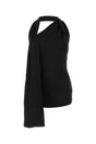 LOEWE Elegant Black Satin Mini Dress for Women