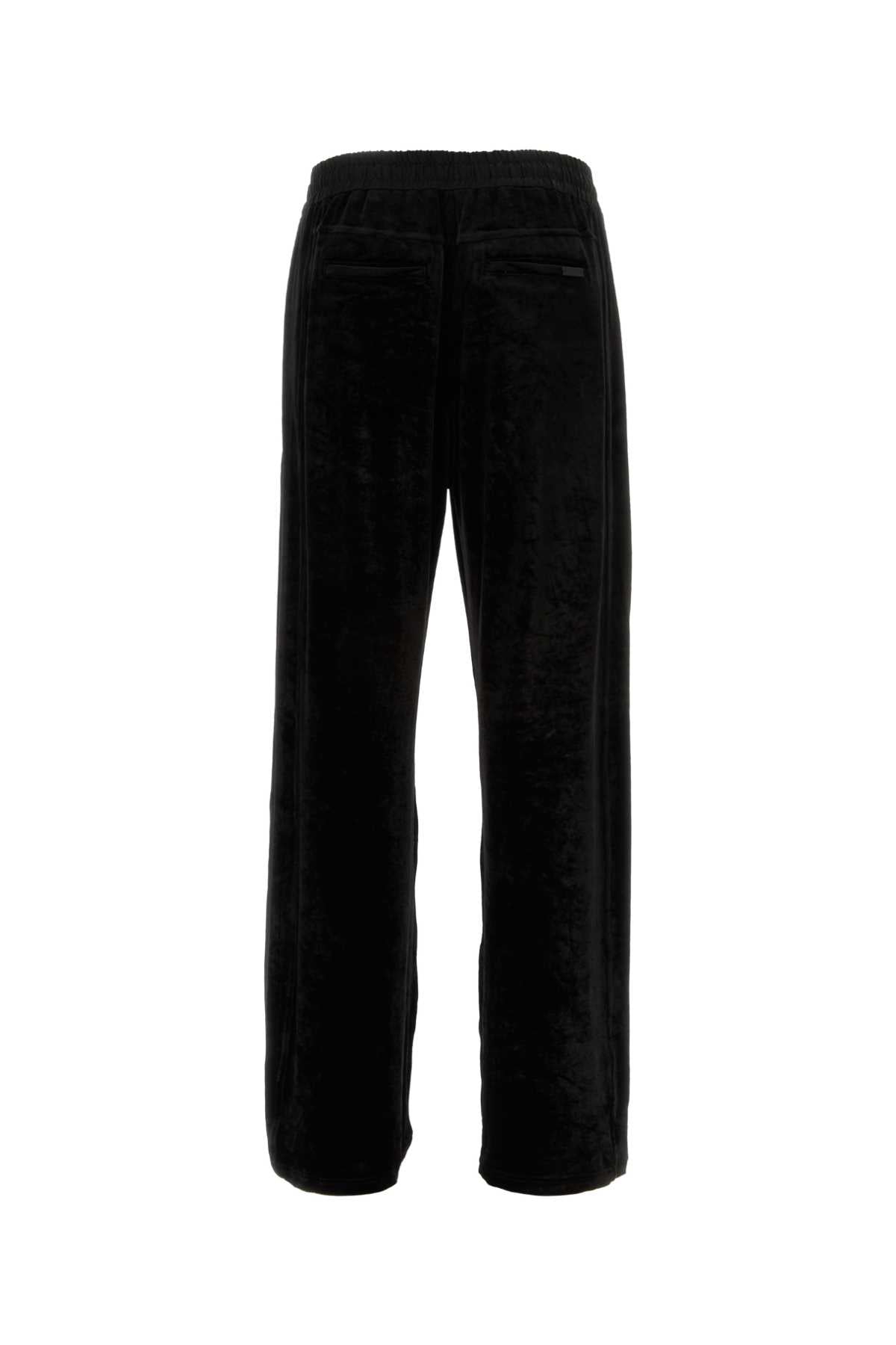 SAINT LAURENT Stretch Chenille Joggers for Men - 2024 Collection