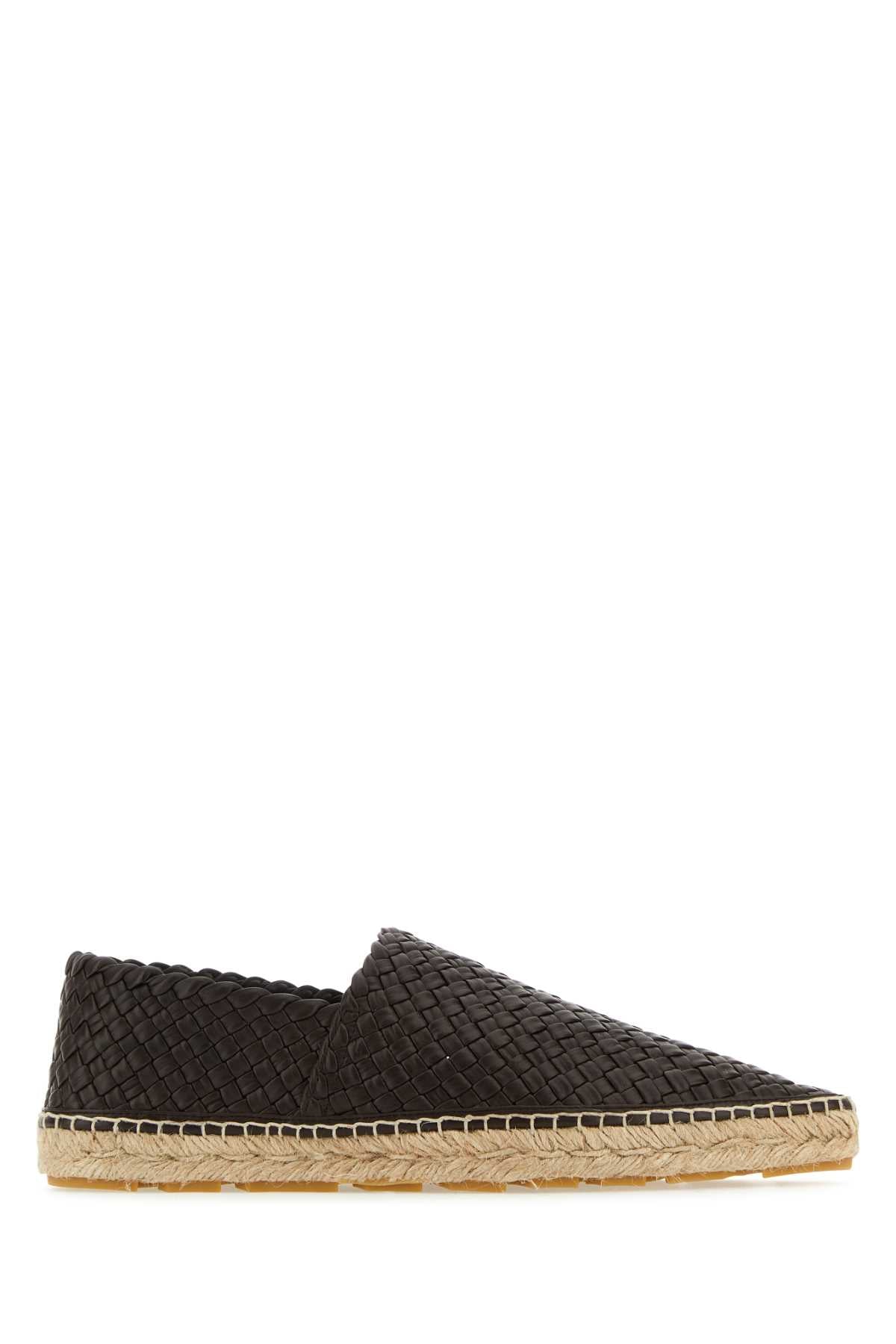 BOTTEGA VENETA Brown Leather Espadrilles for Women