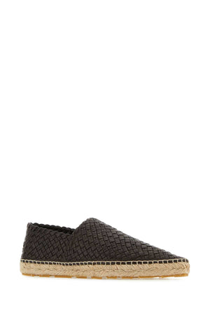 BOTTEGA VENETA Brown Leather Espadrilles for Women