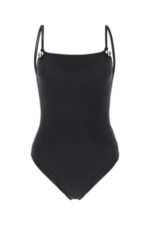 BOTTEGA VENETA Essential Black Stretch Nylon Drop Swimsuit for Women