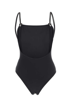 BOTTEGA VENETA Essential Black Stretch Nylon Drop Swimsuit for Women