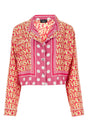 VERSACE Silk Printed Shirt for Women - 23W Collection