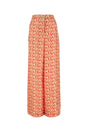 VERSACE Silk Printed Wide-Leg Pants for Women