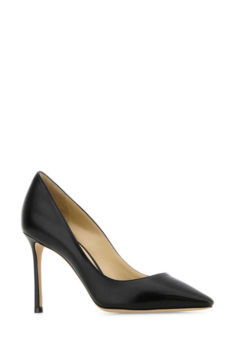 JIMMY CHOO Elegant Leather 85mm Pumps for Women