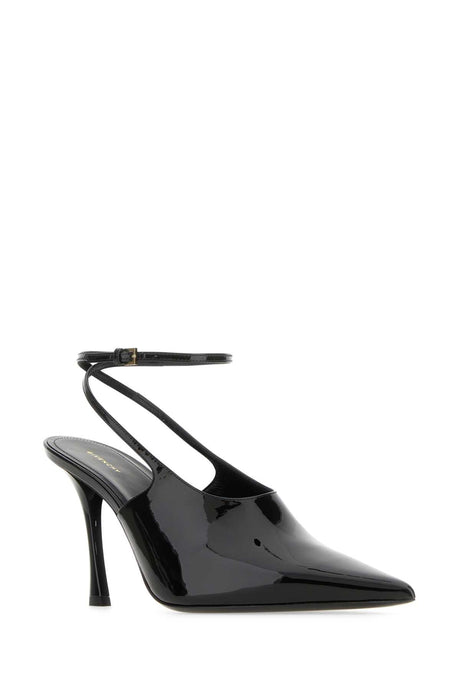 GIVENCHY Classic Black Leather Show Pumps - 9.5 cm Heel