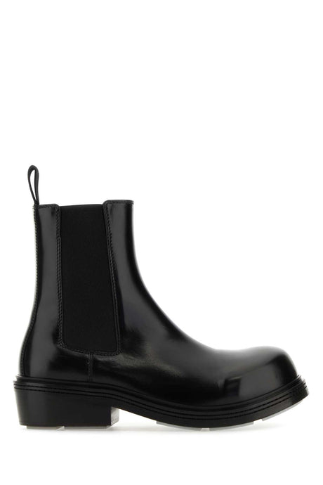 BOTTEGA VENETA Leather Fireman Ankle Boots for Men