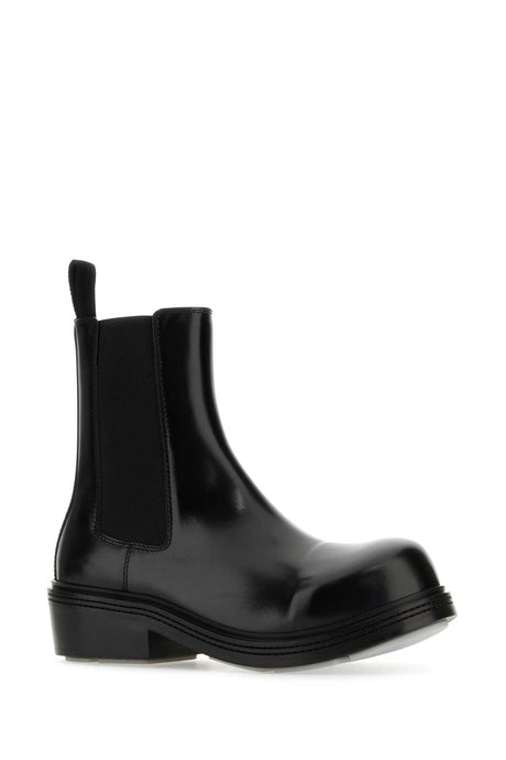 BOTTEGA VENETA Leather Fireman Ankle Boots for Men