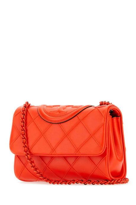 TORY BURCH Mini Coral Leather Shoulder Handbag