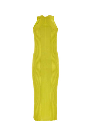 JIL SANDER Chic Green Viscose Dress