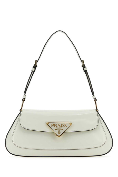 PRADA Elegant Mini Leather Shoulder Handbag - 30 cm Width