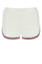 FENDI Ivory Viscose Blend Mini Shorts for Women