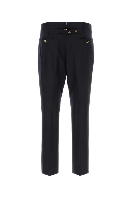 THOM BROWNE Classic Wool Pants for Men - Tailored Fit