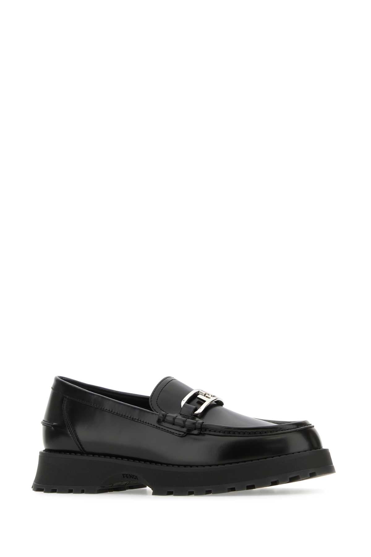 FENDI Men's Classic Leather Loafers