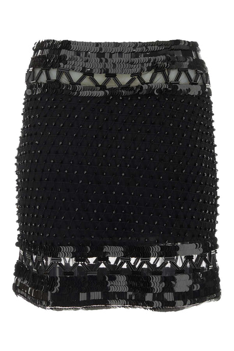 ALBERTA FERRETTI Embellished Mesh Mini Skirt