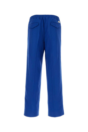 GUCCI Electric Blue Wool Blend Pants - 23W Collection