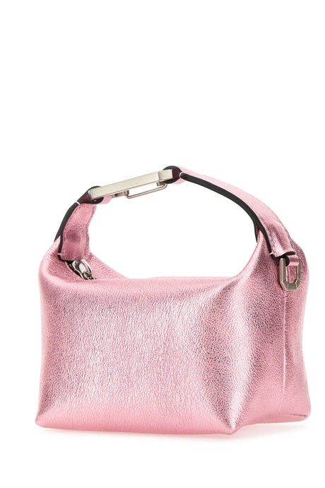 EERA Mini Pink Leather Moonbag Handbag