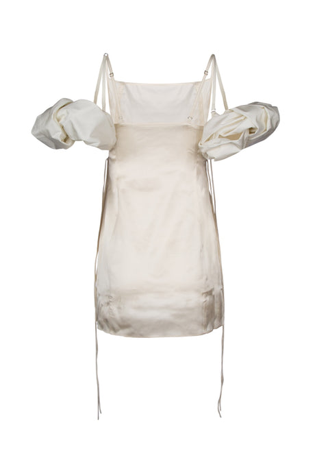 JACQUEMUS Chic Off-White Suit Dress for Women