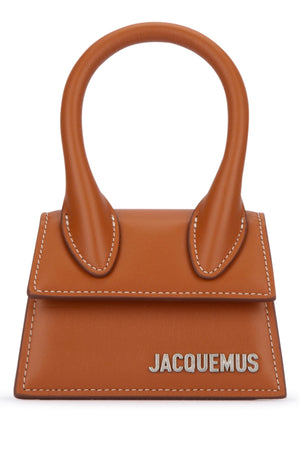 JACQUEMUS Mini Leather Handbag for Men