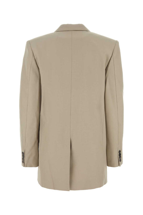 ISABEL MARANT Chic Sand Wool Blazer