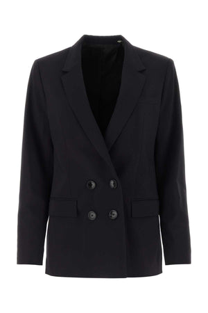 ISABEL MARANT Chic Black Twill Manelle Blazer