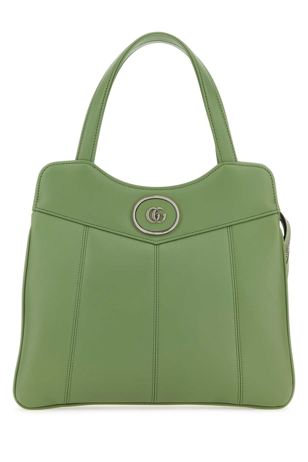 GUCCI Mini Sage Green Leather Handbag