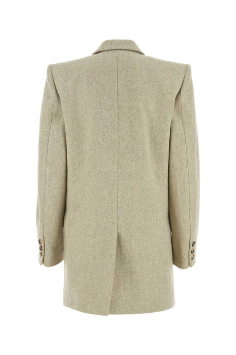 ISABEL MARANT Melange Sand Wool Floyd Jacket