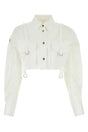 OFF WHITE Chic Cotton Poplin Shirt for Women