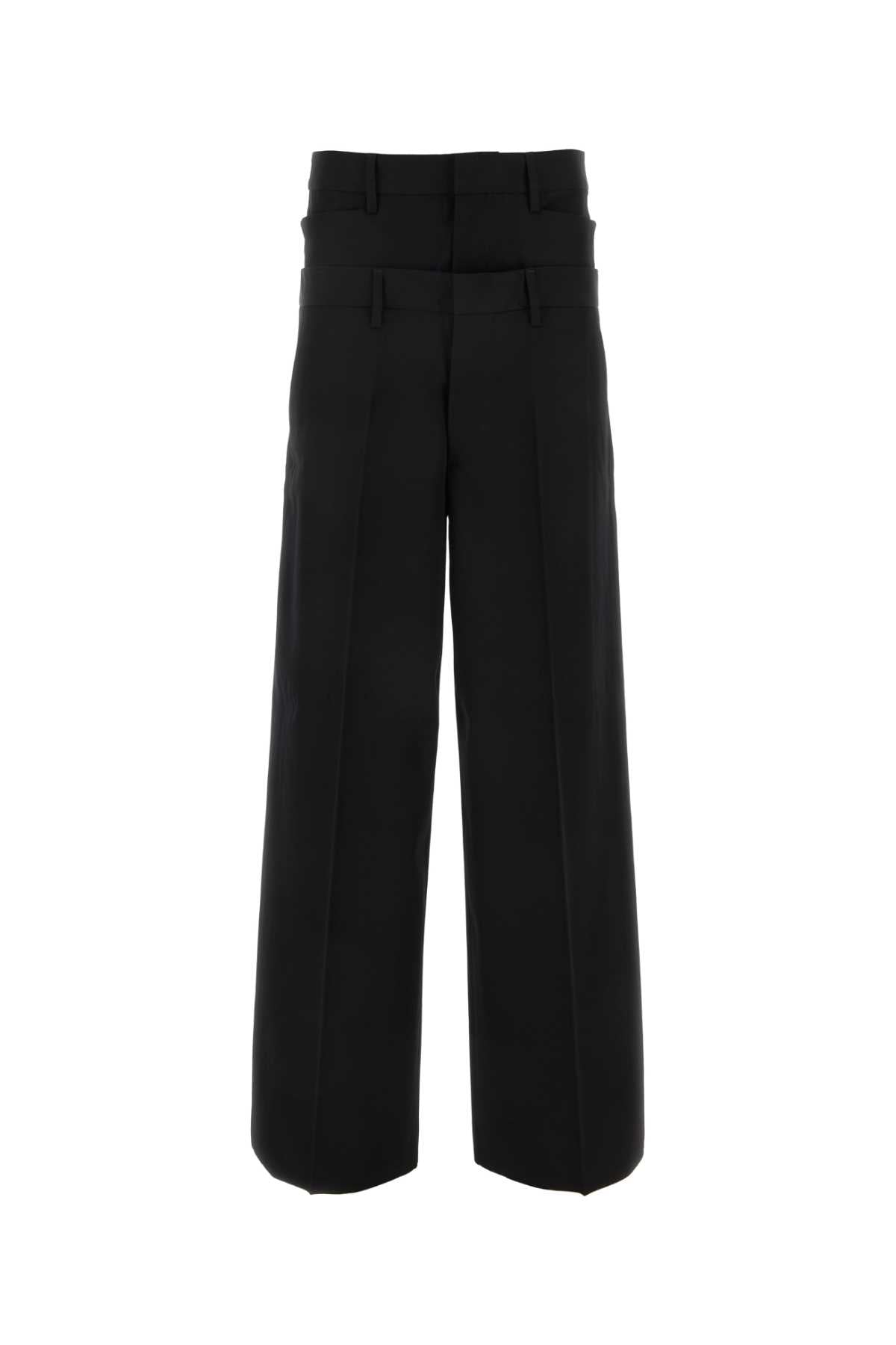 DSQUARED Sophisticated Trousers in Versatile Black