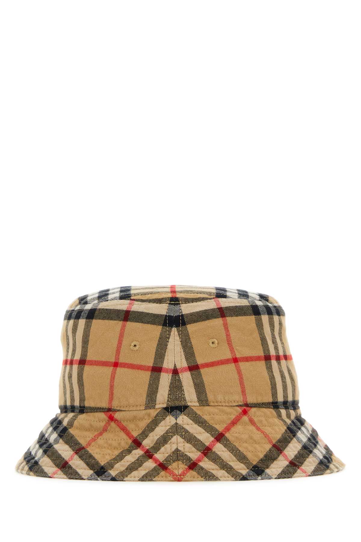 BURBERRY Embroidered Cotton Bucket Hat for Men