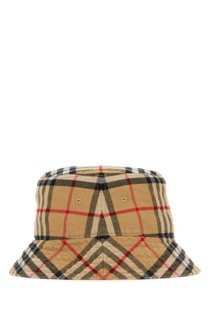 BURBERRY Embroidered Cotton Bucket Hat for Men