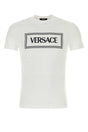 VERSACE Classic White Cotton T-Shirt for Men - Size M