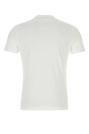 VERSACE Classic White Cotton T-Shirt for Men - Size M