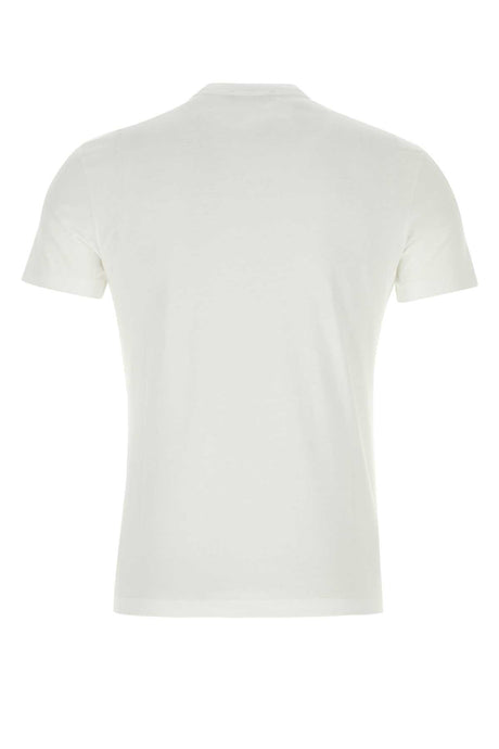 VERSACE Classic White Cotton T-Shirt for Men - Size M