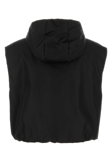 PRADA Eco-Friendly Black Recycled Nylon Vest