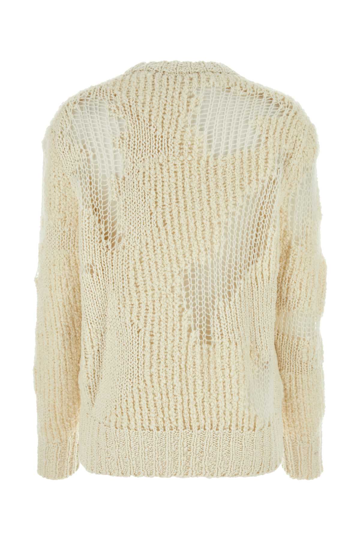 CHLOE Ivory Wool Blend Sweater