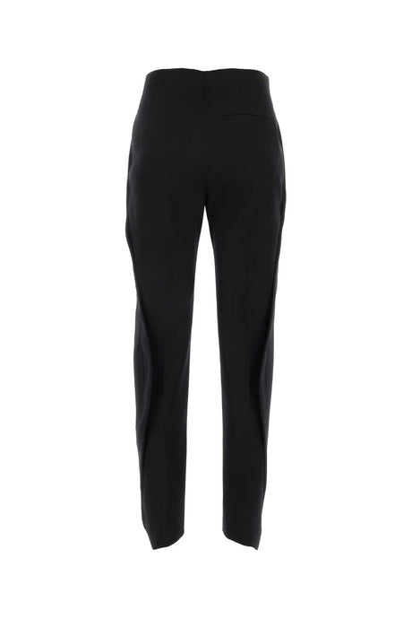 BOTTEGA VENETA Elegant Black Wool Trousers for Women